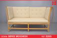 Borge Mogensen design SPOKE BACK sofa in oak - view 1