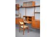 Modular 4 Bay vintage teak shelving system | Prebend Sorensen - view 3