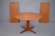 Dyrlund Smith produced midcentury teak dining table with 2 leaves 