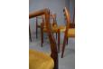 Set of 6 Niels Moller vintage rosewood dining chairs | Model 62 & 78 - view 10