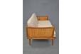 Peter Hvidt and Orla Molgaard design teak frame model FD453 sofa bed for sale