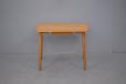 Vintage oak-top desk with underneath storage drawer - view 3