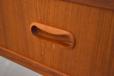 Danish Mobelfabrik production vintage teak hall chest for sale