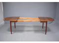 Rosewood drop leaf dining table | Danish design - view 7
