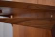 each shelf is locked onto the support by double dowl pins