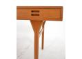 Rare teak desk produced by Soren Willadsen, designed by Nanna Ditzel