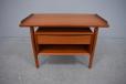 Rare pair of teak bedside table designed by Arne Vodder  - view 8