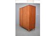 Small 2 door vintage teak wardrobe | Auning Mobelfabrik - view 2