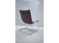 Low lounger chair 'Agitari' designed by Peter Karpf.