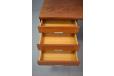 Vintage Danish design rosewood executive desk produced in 1968 by Eigil Pedersen Mobelfabrik