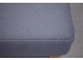 The seat has been newly upholstered in blue colour fabric and is in superb condition. 