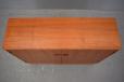 Small 2 door cabinet in vintage teak for sale