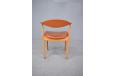 Oak frame model 49B armchair designed by Erik Kirkegaard produced by Asbjorn Mobler