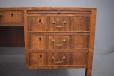 Beautfully carved drawers with brass handles, all lockable with keys supplied.