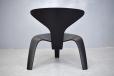 Poul Kjaerholm PK0 armchair in black ash for sale