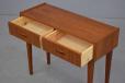 Teak bedside chest of drawers designed 1960s by Danish Mobelfabrik