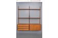 Vintage teak modular 2 bay ROYAL system by Poul Cadovius - view 5