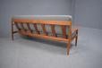 Beautiful teak frame designed to make a prescense in any modern home