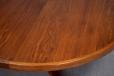 Vintage rosewood dining table model 25 designed by John Mortensen - view 7