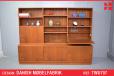 Large teak cabinet with adjustable bookcase top | Danish Mobelfabrik - view 1