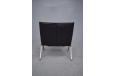 Poul Kjaerholm PK22 chair in chrome with black leather seat