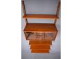 The shelves are all adjustable and can be moved to suit your desire.