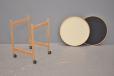 Hans Bolling design model 50 drinks trolley in light oak produced 2013 by Orskov & Co