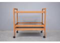 Fredericia Mobelfabrik hostess trolley with oak frame model 5370