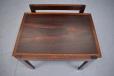 Midcentury Danish side table in brazilian rosewood - view 4