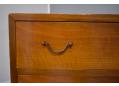 danish design nutwood chest of drawers 