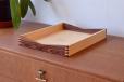 Small vintage rosewood organiser tray by Poul Cadovius