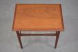 Midcentury Danish design teak side table for sale