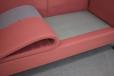 Vintage 3 seater box frame sofa in pink upholstery | Danish Cabinetmaker - view 11
