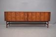 Rosengren Hansen design sideboard in vintage rosewood with sliding tambour doors - view 2