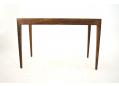 Severin Hansen designed 2 drawer desk in rosewood 	