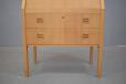 Unique danish design oak writing bureau with lots of storage space