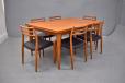 Set of 6 original vintage teak dining chairs model 78 designed by Niels O Moller