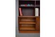 Midcentury Danish design rosewood cabinet with adjustable shelves