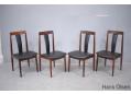 Hans Olsen set of 4 dining chairs | Vintage rosewood