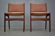 1960s design vintage teak model 38 dining chairs designed by Erik Buch