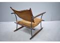 1966 design rio-rosewood stick chair produced by Nissen, Denmark.