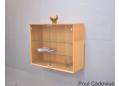 Poul Cadovius glass display cabinet | Light oak