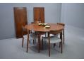 Model Pj 2-5 dining table in rosewood by GRETE JALK for P Jeppersen