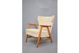 1950s Design teak and oak showframe armchair - view 3