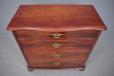 Antique chest of 4 drawers made in Denmark in mahogany