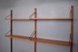 Poul Cadovius vintage teak 2 bay ROYAL system