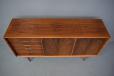 Compact rosewood sideboard designed 1960s by Svante Skogh
