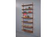 Kai Kristiasen design teak shelving system produced by Feldballes Mobelfabrik