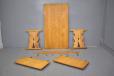 Solid oak dining table produced 1970s by Stilmobler, Denmark