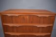 Large spacious chest of drawers in vintage teak  - view 5